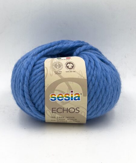 Echos sesia wool and organic alpaca yarns