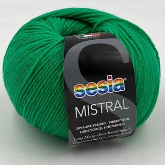 lana wool mistral colore Green Bright
