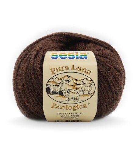 ecological wool sesia yarn certified GOTS alpaca and virgin wool natural colors yarn made in