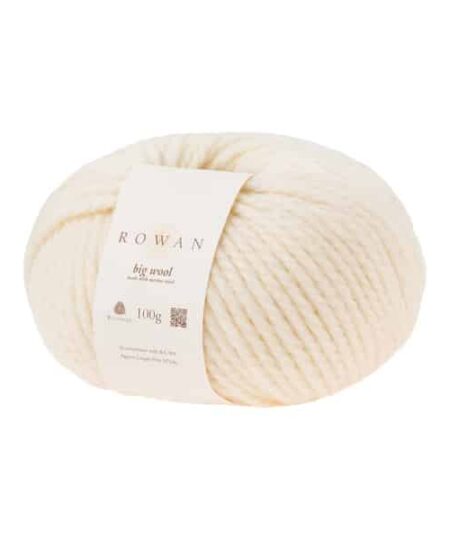 Alternative view of Snowflake pattern Rowan hat