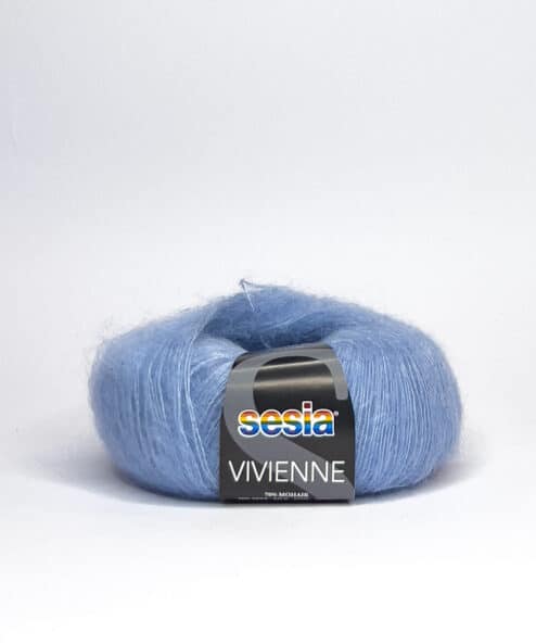 Sesia Filati Mohair e Seta Vivienne cartella colori