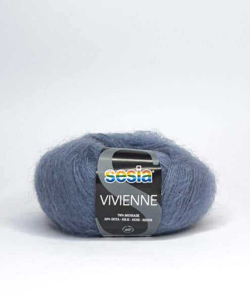 Sesia Filati Mohair e Seta Vivienne cartella colori