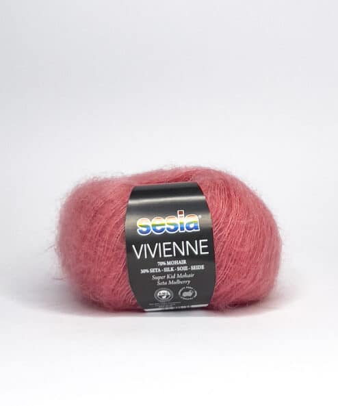 Sesia Filati Mohair e Seta Vivienne cartella colori