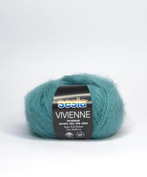 Sesia Filati Mohair e Seta Vivienne cartella colori
