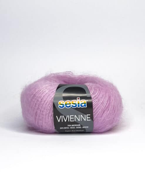 Sesia Filati Mohair e Seta Vivienne cartella colori