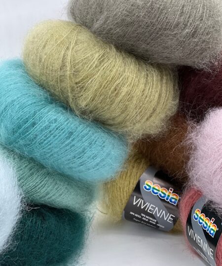 mohair yarns sesia Vivienne