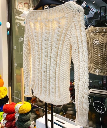 Pattern The Filarino Plaited Sweater