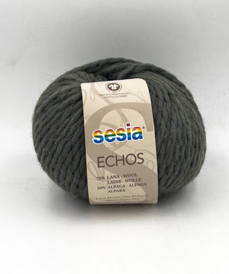 Echos sesia wool and organic alpaca yarns
