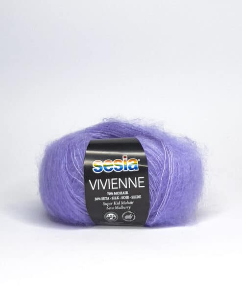 Sesia Filati Mohair e Seta Vivienne cartella colori