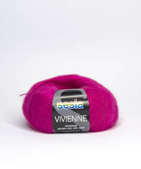 Sesia Filati Mohair e Seta Vivienne cartella colori