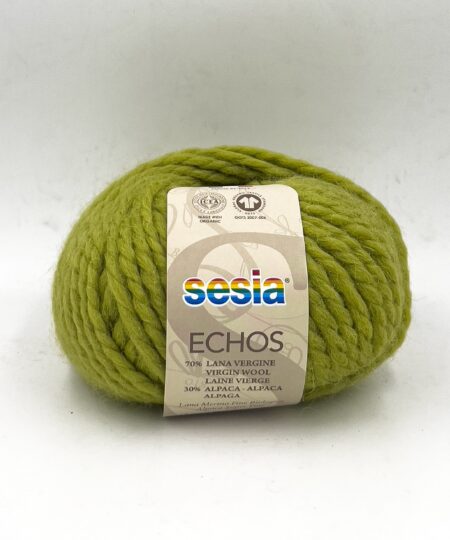Echos sesia wool and organic alpaca yarns