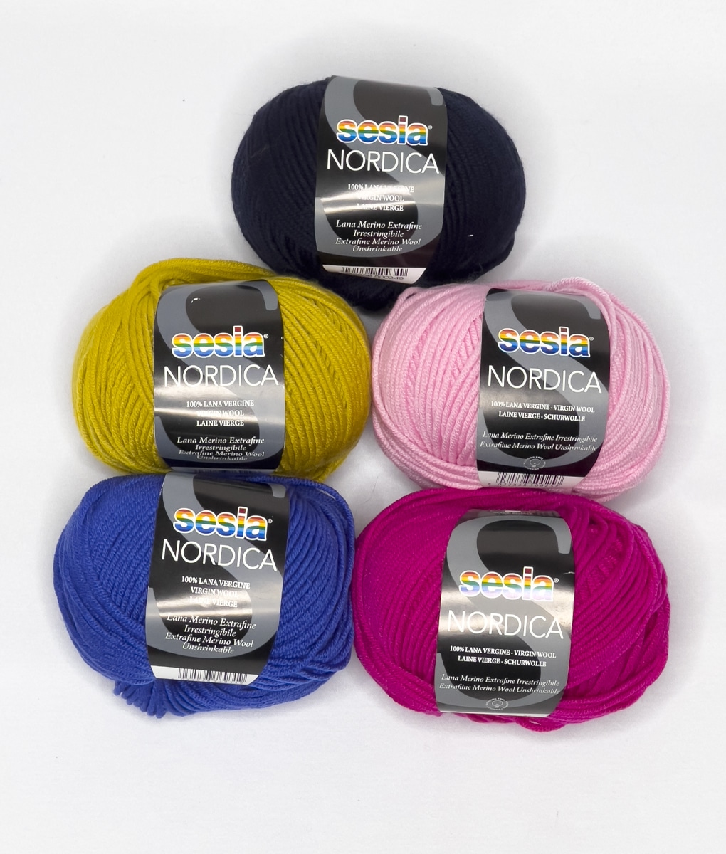 Pacco 5 Gomitoli: Lana Sesia Nordica