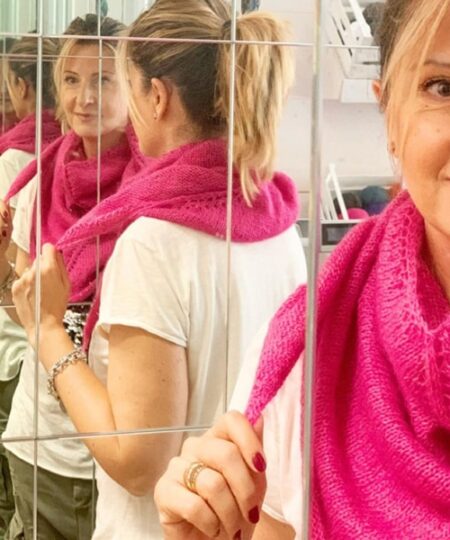 modello maglia kit ferri per principianti alpaca il filarino