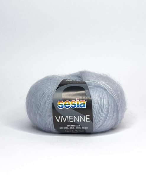 Sesia Filati Mohair e Seta Vivienne cartella colori