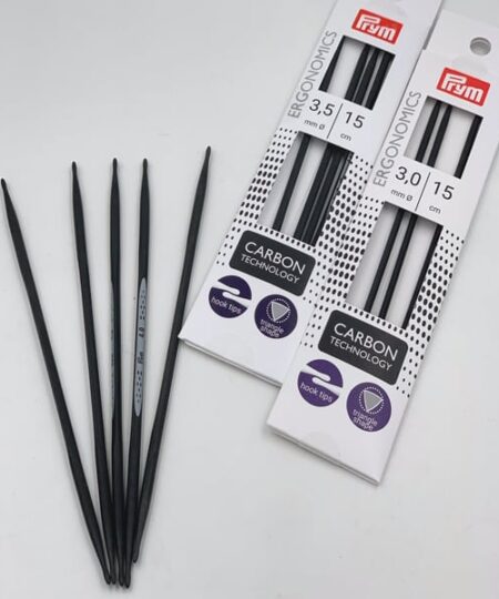 Alternative view of GIOCO FERRI ERGONOMICI CARBON TECNOLOGY PRYM 15 CM