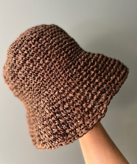 kit uncinetto cappello Rafia Colette