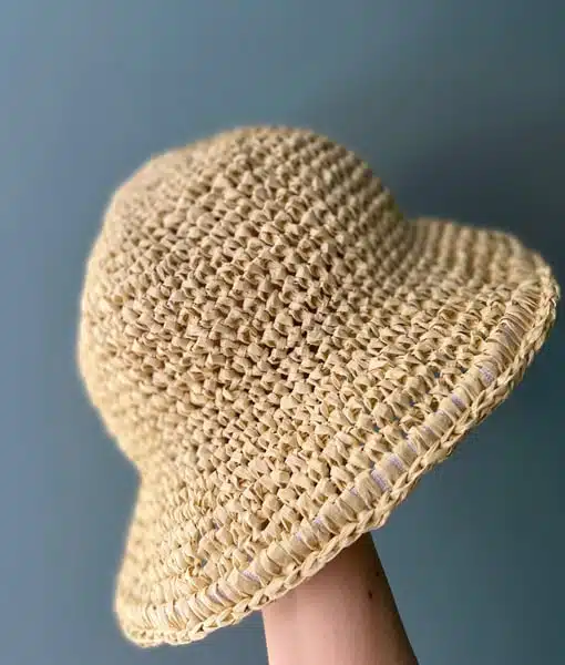 Tiffany Raffia Hat Crochet Kit