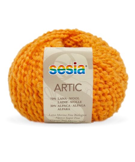 Artic Organic Wool and Alpaca Yarn by Manifattura Sesia is certified mulesing free made in italy available online