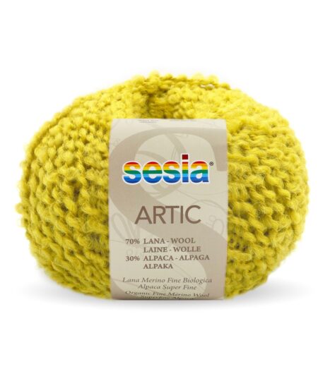 Artic Filato Biologico in Lana e Alpaca di Manifattura Sesia è certificato mulesing free made in italy disponibile on line