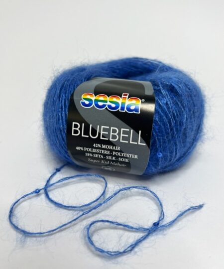 bluebell filato mohair e seta con paillettes sesia filati