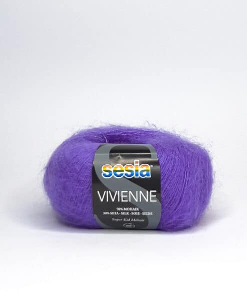 Sesia Filati Mohair e Seta Vivienne cartella colori