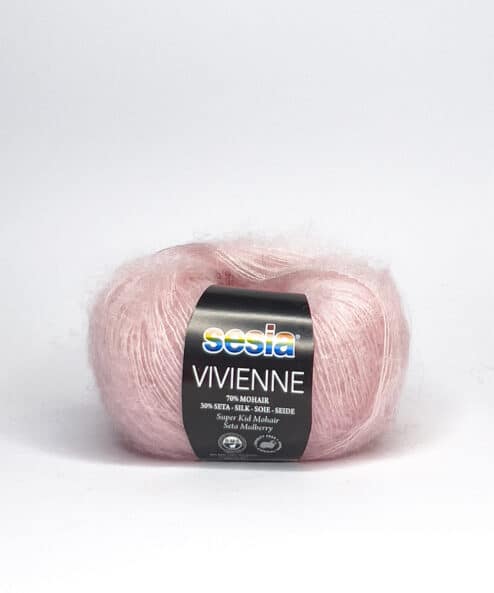 Sesia Filati Mohair e Seta Vivienne cartella colori