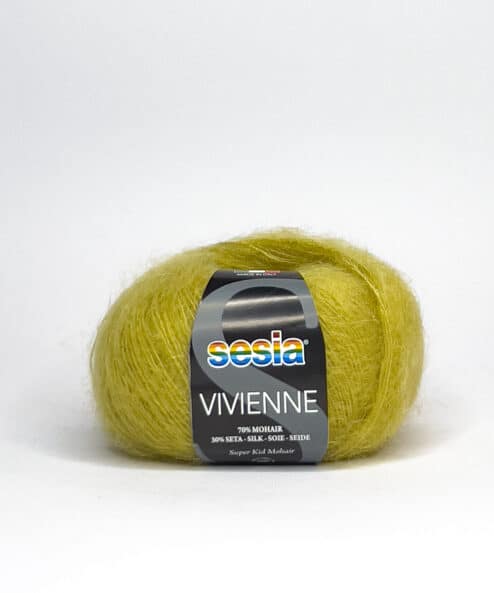 Sesia Filati Mohair e Seta Vivienne cartella colori