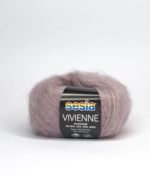 Sesia Filati Mohair e Seta Vivienne cartella colori