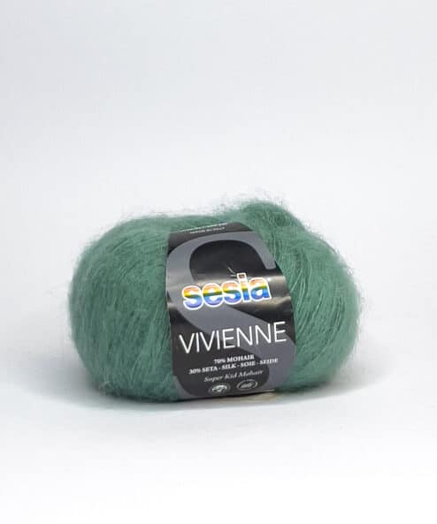 Sesia Filati Mohair e Seta Vivienne cartella colori