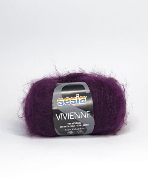 Sesia Filati Mohair e Seta Vivienne cartella colori