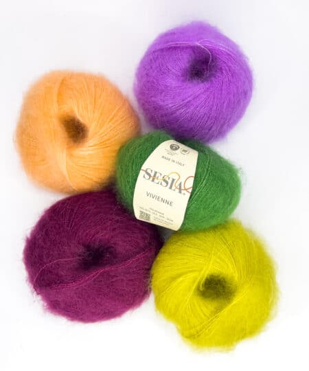 pacco offerta vivienne bellissimo kid mohair e seta sesia filati