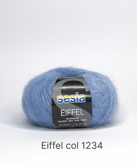 Filati Manifattura Sesia Eiffel mohair seta morbido e luminoso