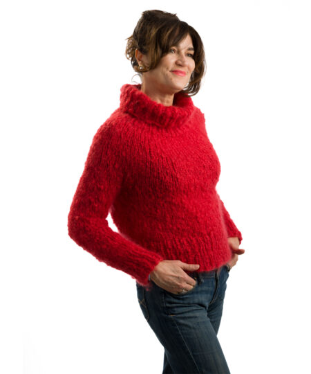 kit top down maglia ferri circolari topdown gomitoli lana mohair