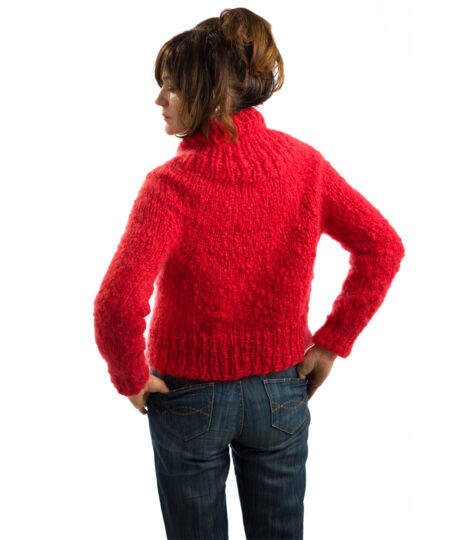 kit top down maglia ferri circolari topdown gomitoli lana mohair