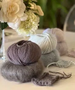 knitting Pattern Gilet circular needles