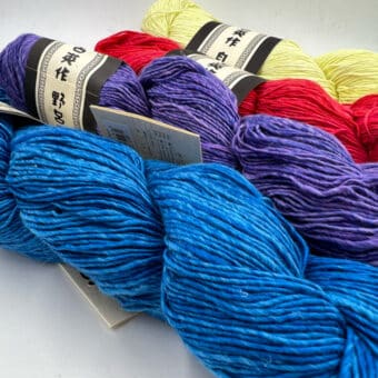 Noro yarn Japanese silk and cotton Sonata yarn ideal for summer crochet shawls and tank tops