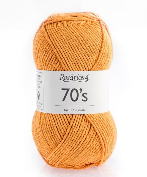 Negozio di filati online. 70 s della linea Ecofriendly Collection è un gomitolo Maxi 100% Cotone Super Bulky filati biologici certificati