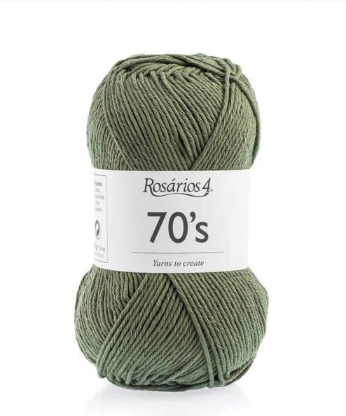 Negozio di filati online. 70 s della linea Ecofriendly Collection è un gomitolo Maxi 100% Cotone Super Bulky filati biologici certificati