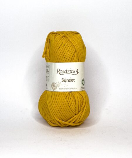 Gomitolo 100% Cotone grosso Biologico Sunset Rosarios4 Filati