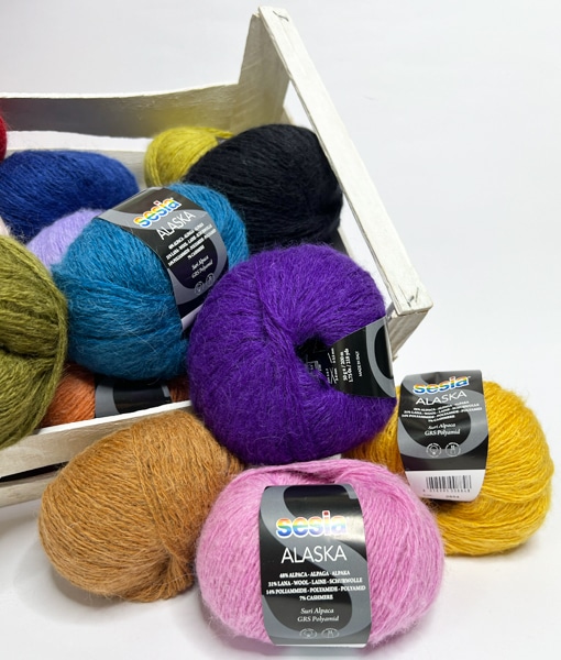 alaska filati manifattura sesia lana cashmere alpaca ideale per maglia ai ferri e uncinetto