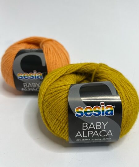 Baby Alpaca by Manifattura Sesia yarns is 100 percent Alpaca wool