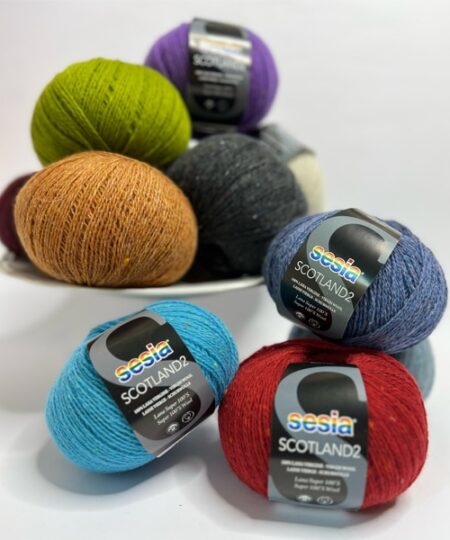manifattura sesia filati scotland2 filato lana 100% super 100's tweed colori palette inverno armocromia