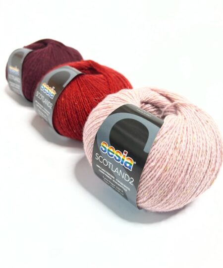 manifattura sesia filati scotland2 filato lana 100% super 100's tweed colori palette inverno armocromia