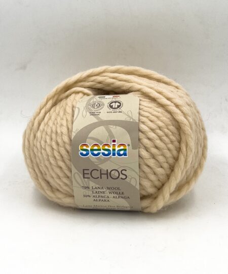 Echos sesia wool and organic alpaca yarns