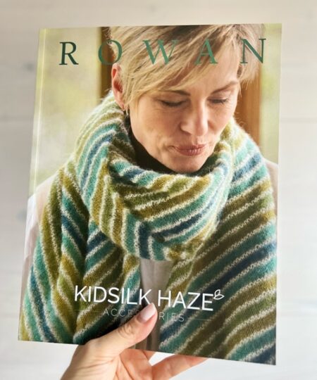 magazine knit rowan yarn rivista per realizzare scialli ai ferri con kidsilk haze