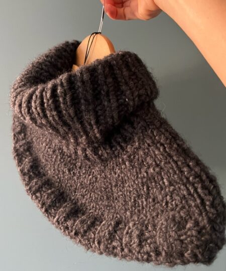 Alternative view of Kit Maglia: Collo Coccola ai ferri circolari