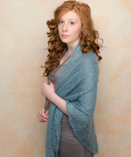 Rowan Knitting Filati Pattern Giipsy Shawl omaggio