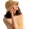 Tiffany Raffia Hat Crochet Kit