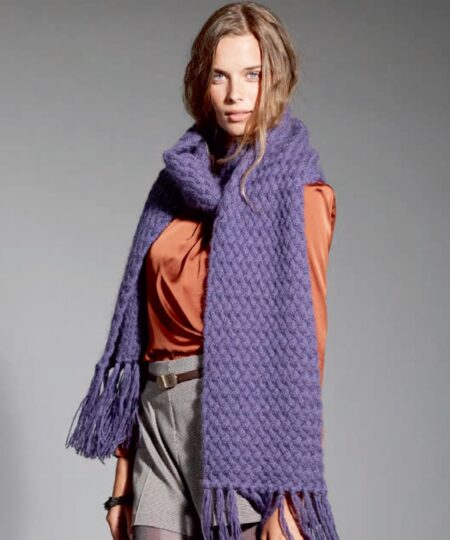 Pattern Maglia: La Sciarpona Che ti avvolge