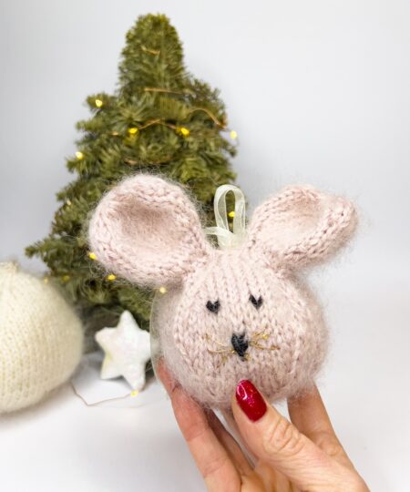 Pattern Maglia: La Palla di Natale Topolino